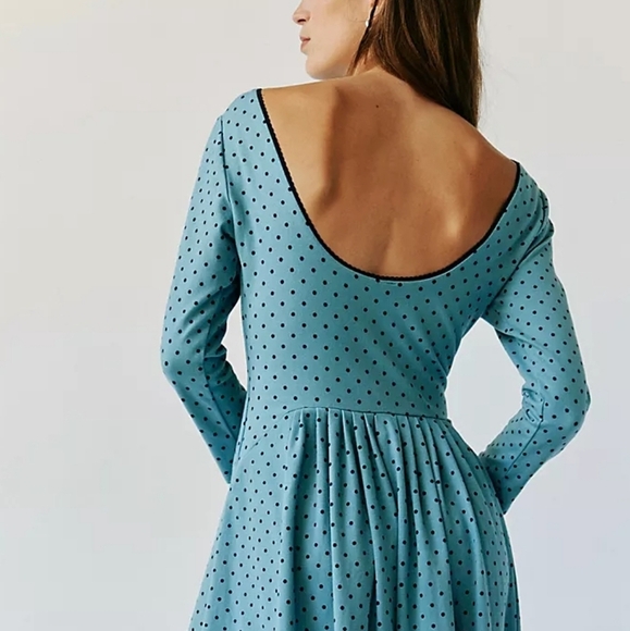 Free People Two Timin Midi Dress - Picture 7 of 8